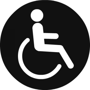 Logo silla de ruedas